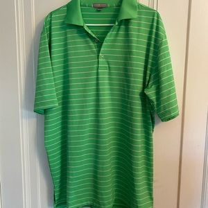 Peter Millar Summer Comfort Striped Polo - Size L